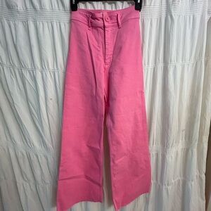 Zara Vibrant Pink Trousers